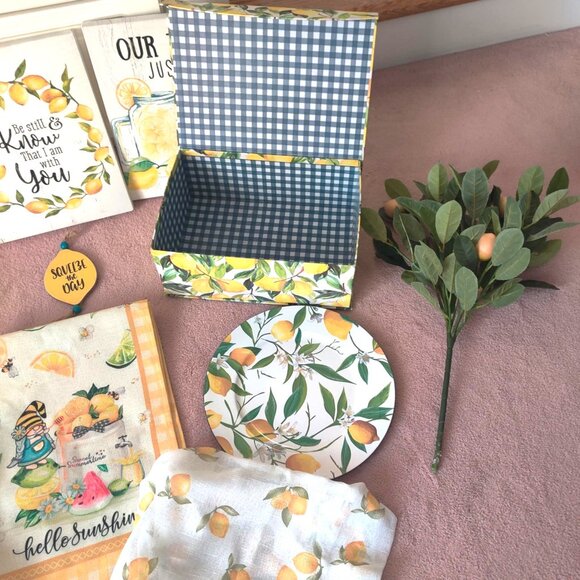 Lemon Theme Kitchen Set - Picture 2 of 4